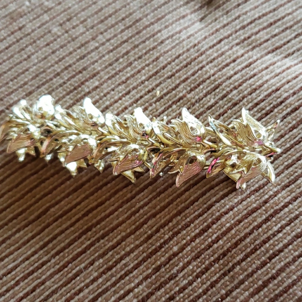 Vintage Coro pegasus goldtone bracelet